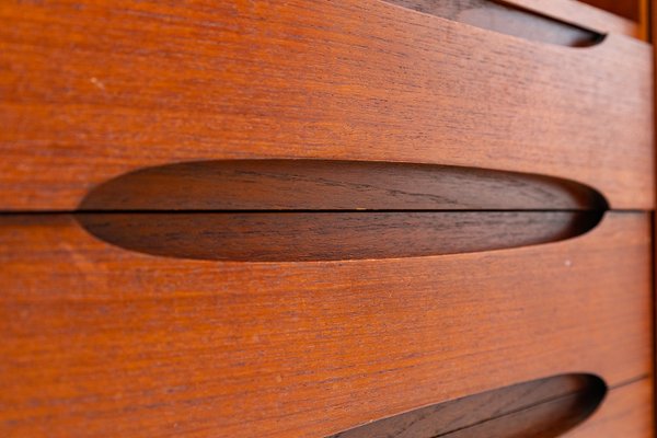 Large Danish Teak Veneered Highboard, 1960s-XTS-669266