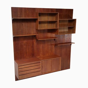 Large Danish Teak Wall Bookcase by Poul Cadovius, F139-YU-974123