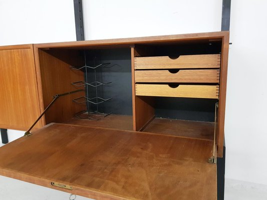 Large Danish Teak Wall Units by Poul Cadovius for Royal System, 1950s-ZO-737310