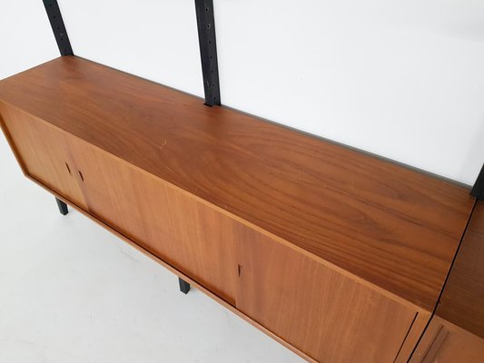 Large Danish Teak Wall Units by Poul Cadovius for Royal System, 1950s-ZO-737310