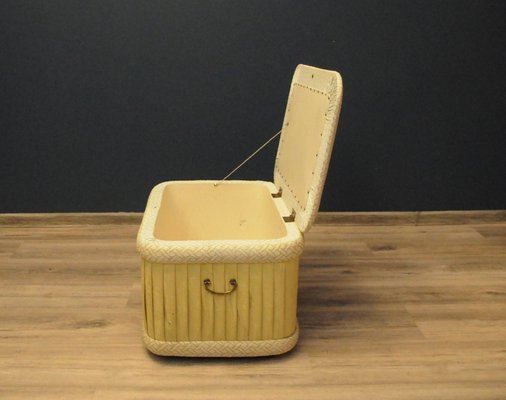 Large Danish Vinyl Box Seat, 1960s