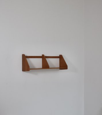 Large Danish Wall Shelf in Patinated Oak by Hans J. Wegner for Ry Mobler, 1950s-WRF-1139494