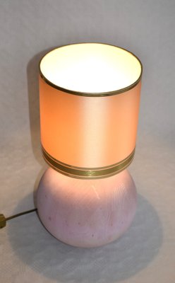 Large Danish Wooden Ball Table Lamp, 1980s-VA-1703881