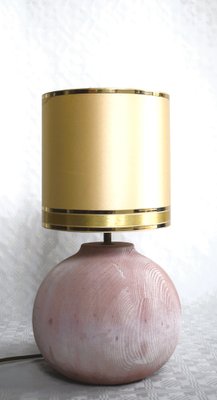 Large Danish Wooden Ball Table Lamp, 1980s-VA-1703881