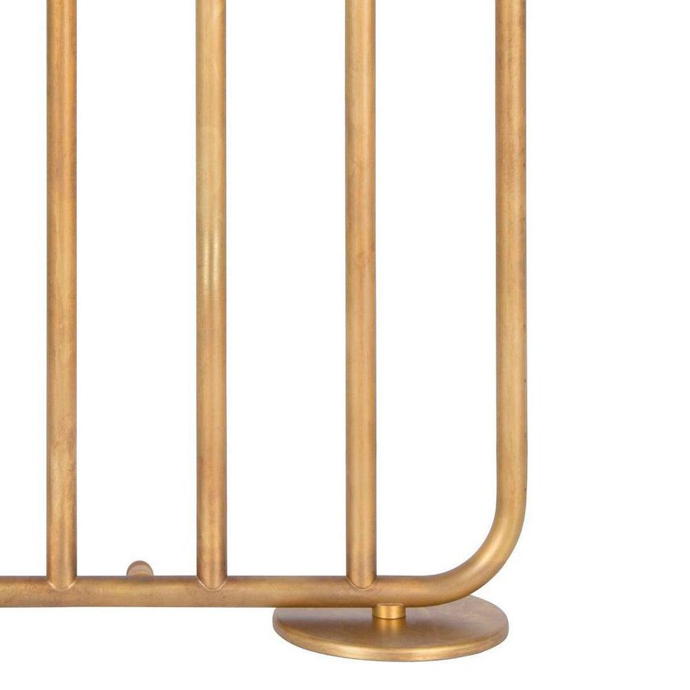 Large December Raw Brass Table Lamp by Sabina Grubbeson for Konsthantverk