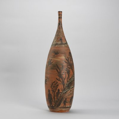 Large Decorative Bottle by Jules Agard, 1960s-GJR-1404964