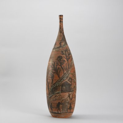 Large Decorative Bottle by Jules Agard, 1960s-GJR-1404964