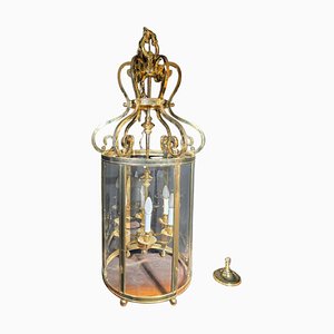 Large Decorative Gilt Bronze Lantern, 1950s-FDW-2039611