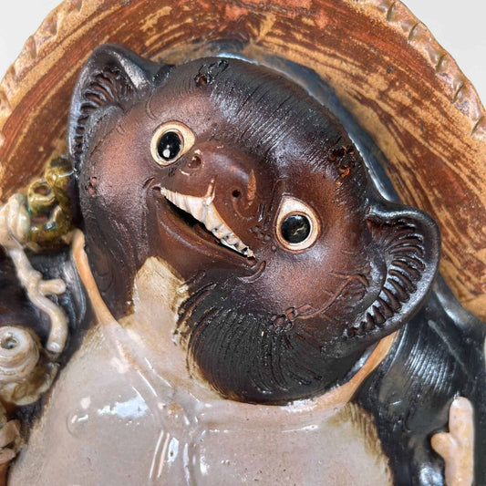 Large Decorative Tanuki Statue, 1980s