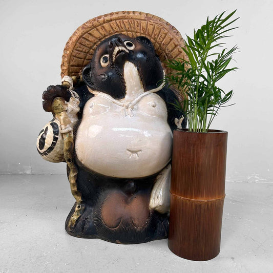 Large Decorative Tanuki Statue, 1980s