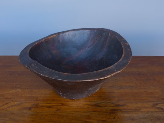 Large Decorative Wooden Bowl-MB-1196000