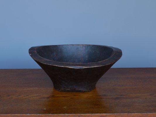 Large Decorative Wooden Bowl-MB-1196000