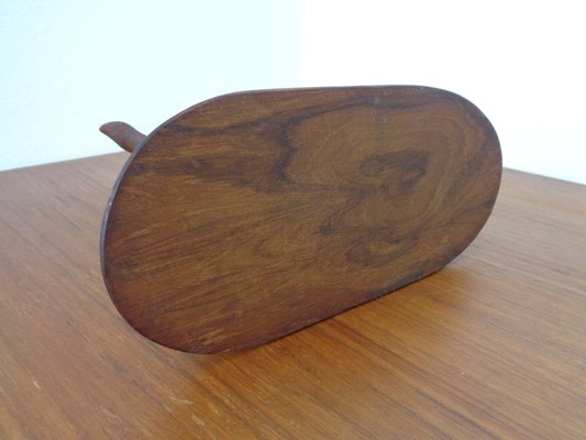 Large Deer in Solid Teak, 1960s-RDW-1295061