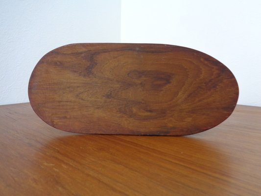 Large Deer in Solid Teak, 1960s-RDW-1295061