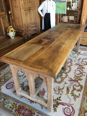 Large Dining Room Table in Oak Wood-JXY-1320539