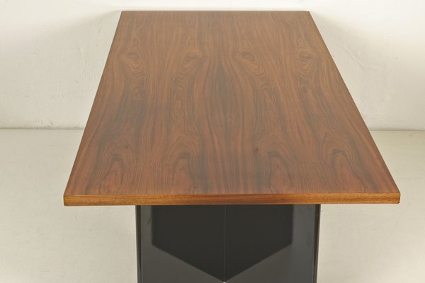 Large Dining Table in Walnut, Germany, 1980s-LOB-1405475