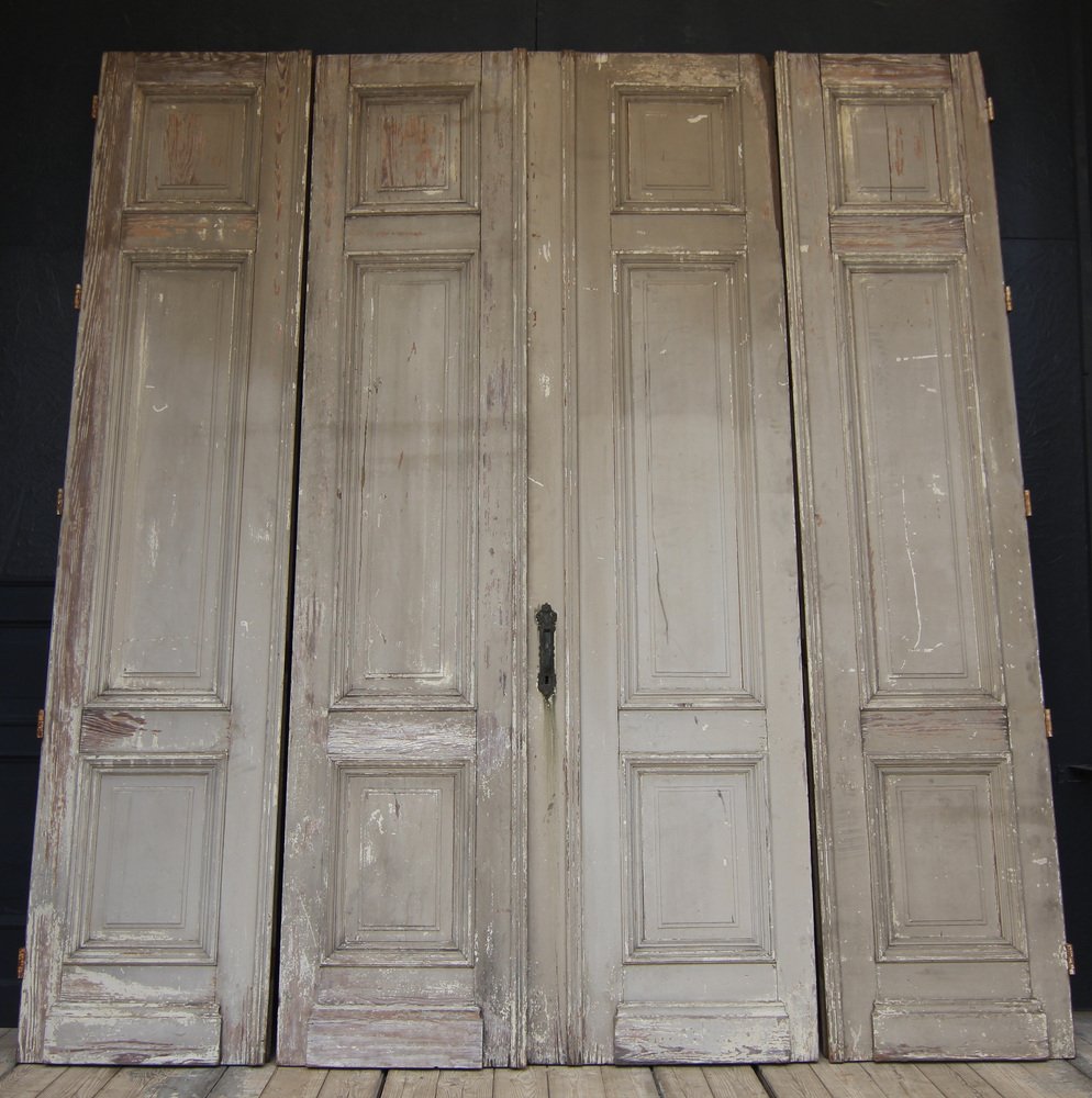 Large Double Door with Wings, 1890s