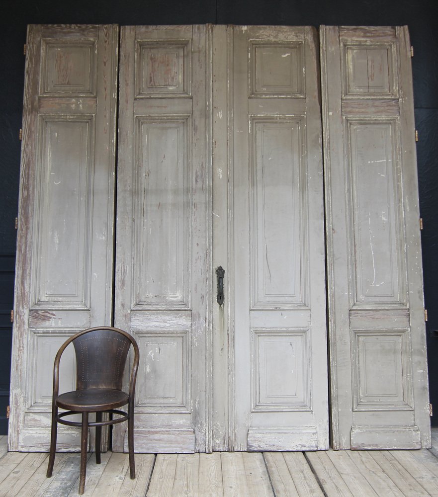 Large Double Door with Wings, 1890s