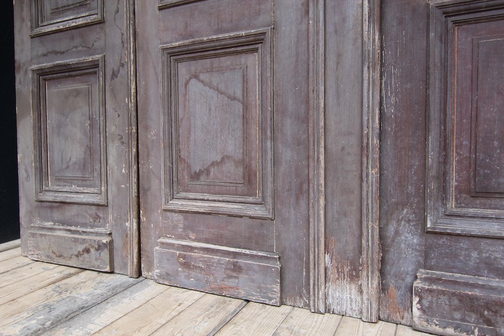 Large Double Door with Wings, 1890s