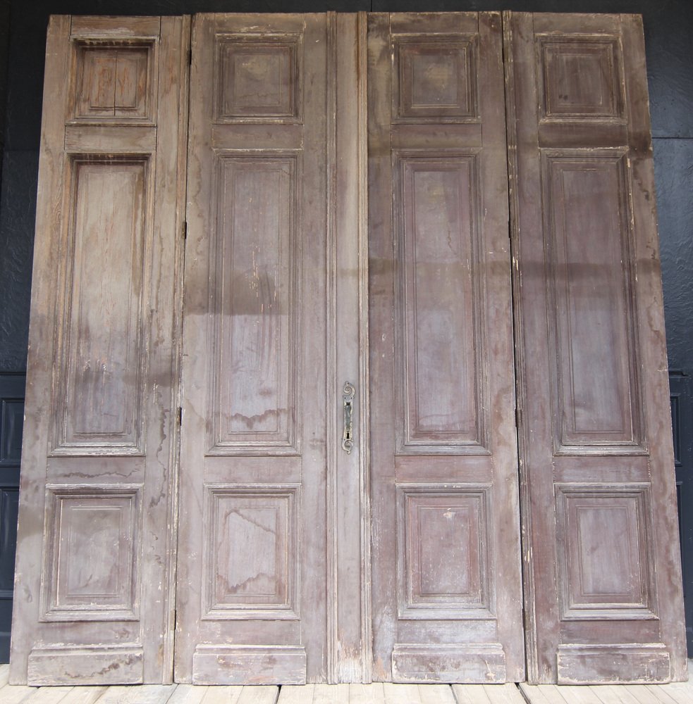 Large Double Door with Wings, 1890s