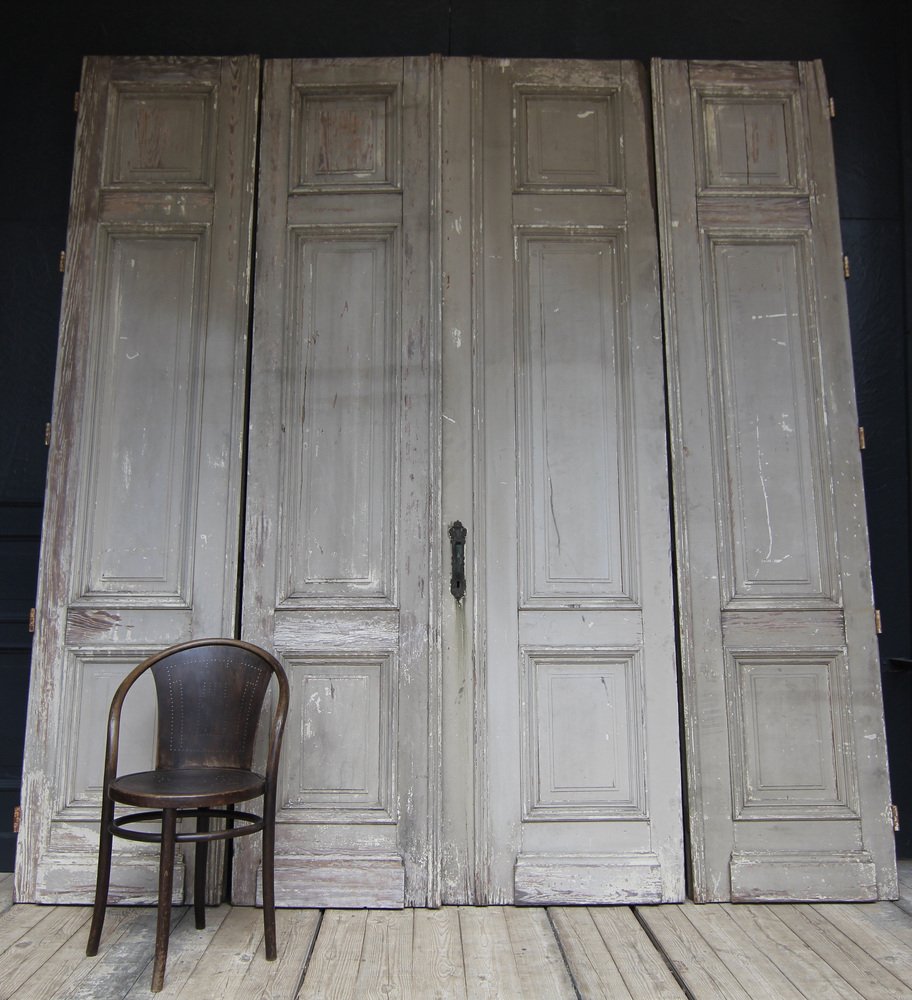 Large Double Door with Wings, 1890s