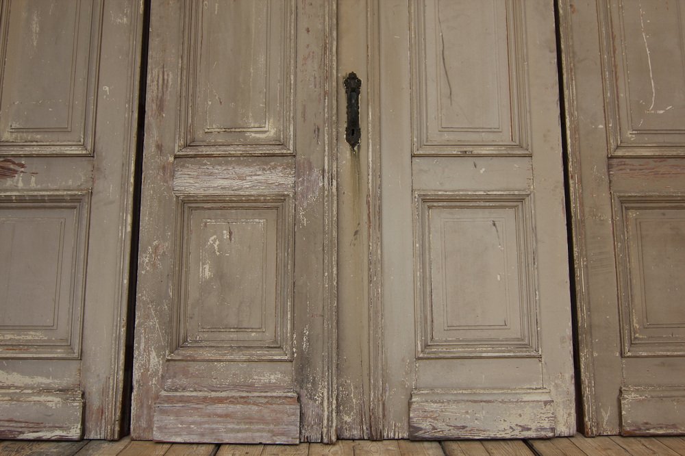 Large Double Door with Wings, 1890s