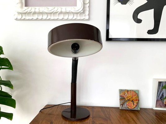 Large Dutch Industrial Office Desk Table Lamp by Hala Zeist, 1970s-SCS-1137436