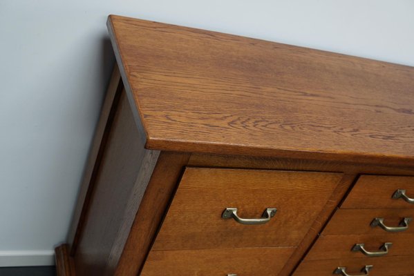 Large Dutch Oak Apothecary Cabinet, 1930s-XO-994057