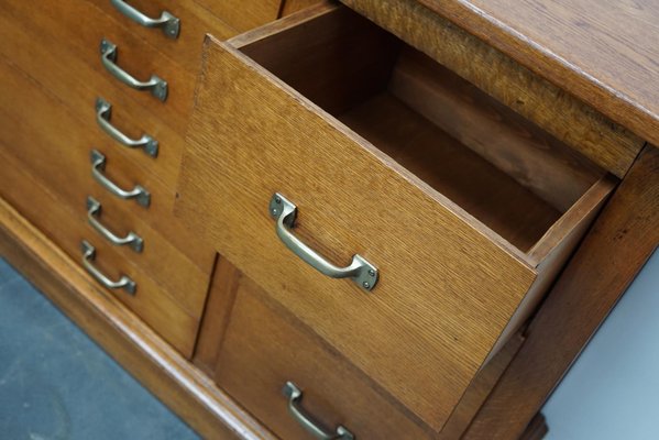 Large Dutch Oak Apothecary Cabinet, 1930s-XO-994057