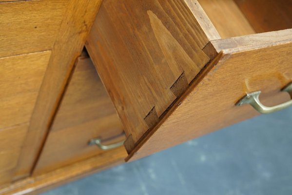 Large Dutch Oak Apothecary Cabinet, 1930s-XO-994057