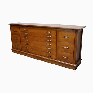 Large Dutch Oak Apothecary Cabinet, 1930s-XO-994057