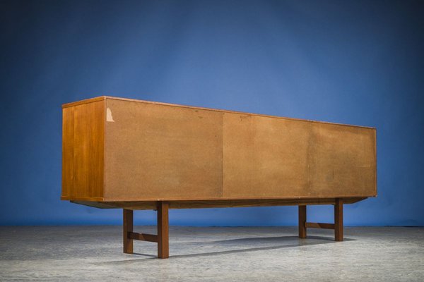 Large Dutch Teak Sideboard with Bar from Fristho, 1960s-ZZH-909382