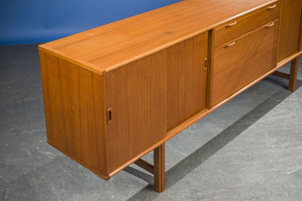 Large Dutch Teak Sideboard with Bar from Fristho, 1960s-ZZH-909382