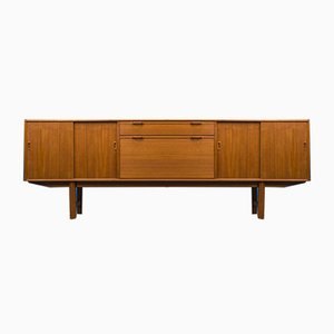 Large Dutch Teak Sideboard with Bar from Fristho, 1960s-ZZH-909382