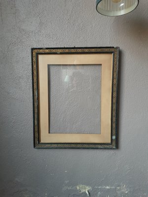 Large Early 20th Century Black and Gold Frame-AIU-1406625