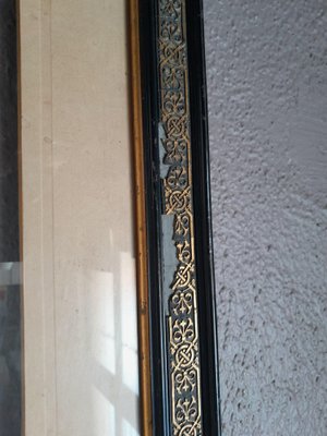 Large Early 20th Century Black and Gold Frame-AIU-1406625