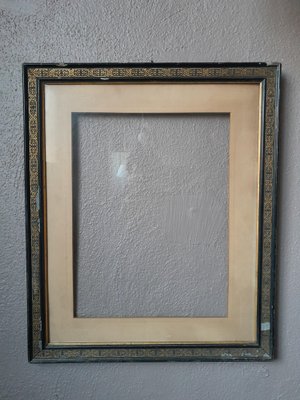 Large Early 20th Century Black and Gold Frame-AIU-1406625