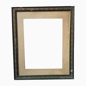 Large Early 20th Century Black and Gold Frame-AIU-1406625