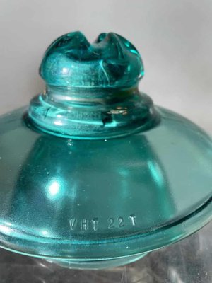 Large Electric Glass Pylon Insulator, 1950-OL-1292862