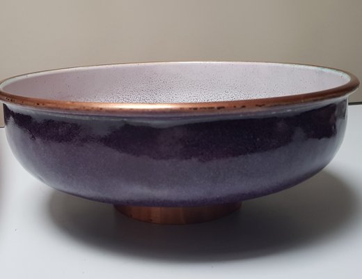 Large Enamelled Bowl, 1960s-QDP-988035