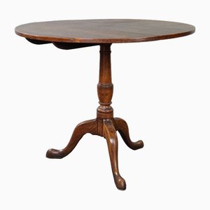 Large English Tilt-Top Dining Table in Oak-HPP-1771685