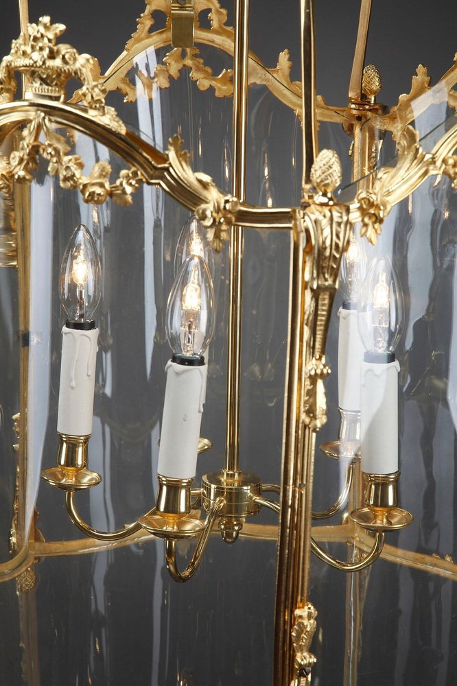 Large Entrance Hall Lantern, Château Léoube, Bormes