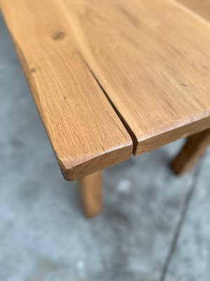 Large Estaminet Oak Table, 1980s-WSZ-2036447