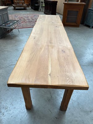 Large Estaminet Oak Table, 1980s-WSZ-2036447