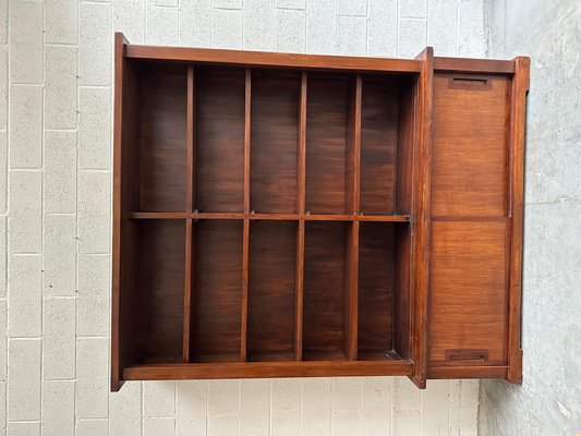 Large Exotic Wood Cupboard, 1960s-WSZ-1749228