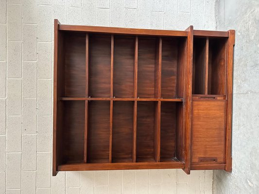 Large Exotic Wood Cupboard, 1960s-WSZ-1749228