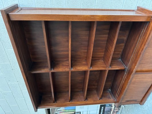 Large Exotic Wood Cupboard, 1960s-WSZ-1749228