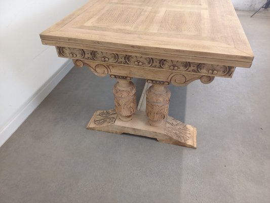 Large Extending Monastery Table, 1950s-TUK-2033758