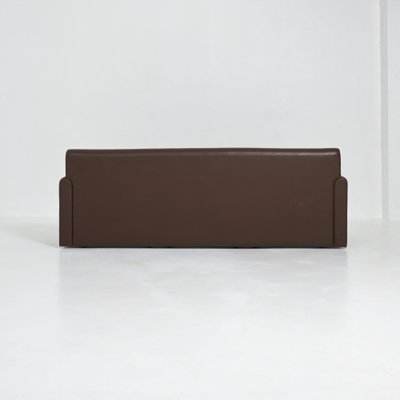 Large Farnese Sofa in Leather by Luigi Caccia Domination for Gavina, 1990s-VT-1446720