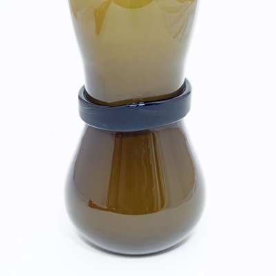 Large Fasciati Murano Glass Vase by Simon Moore for Salviati-KJP-1288528